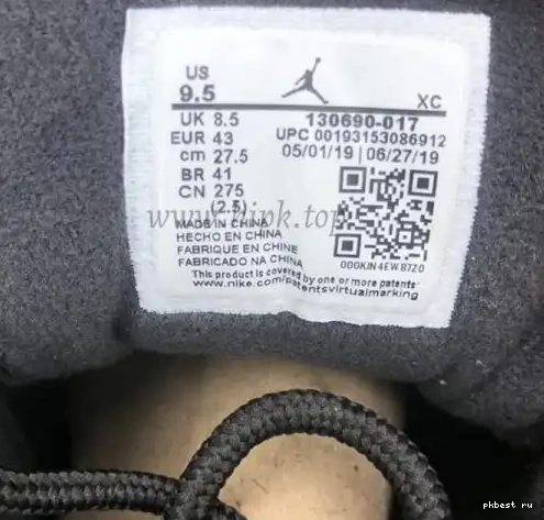12 Pink” GS Jordan Air “Vivid Authentic 0617